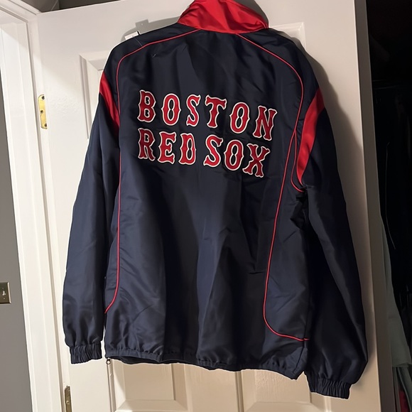 Vintage Other - Vintage Boston Red Sox Wind/Rain 1/4 Zip Size XL